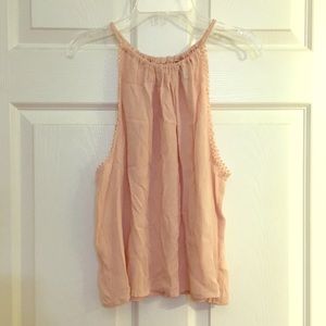 NWOT H&M Blush Pink Halter Tank